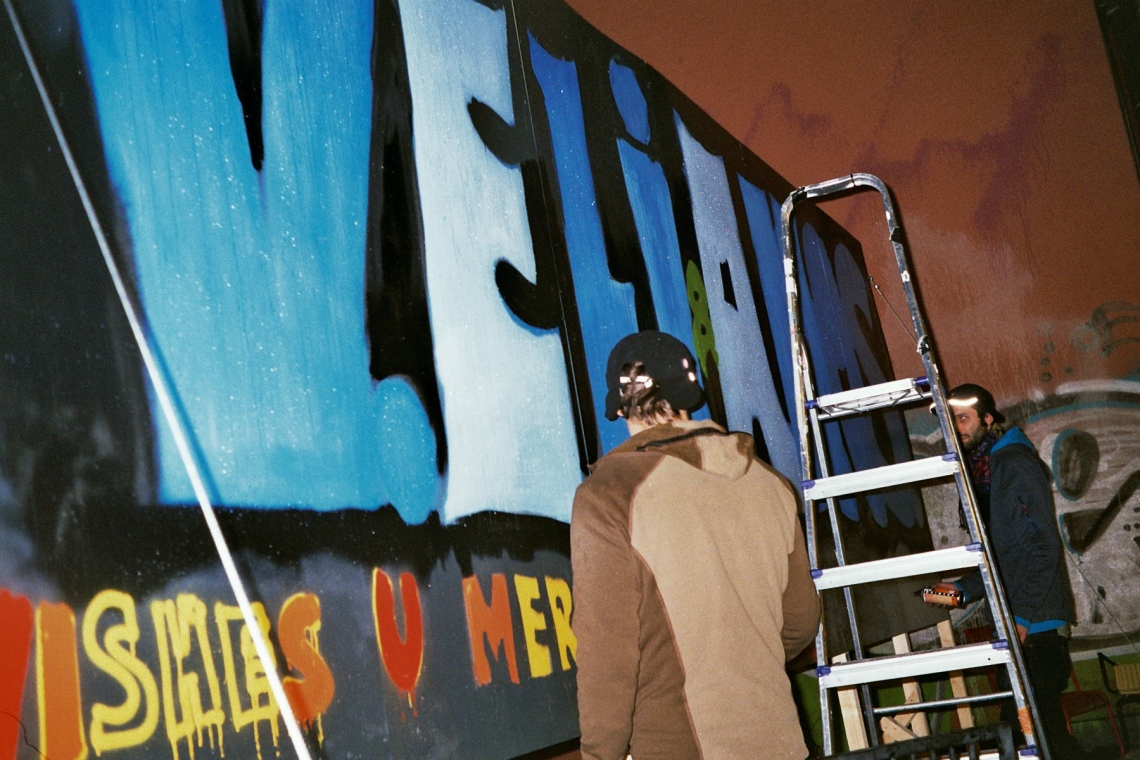 Billboard. Veli&Amos wish you a Merry Christmas and a Happy New Year