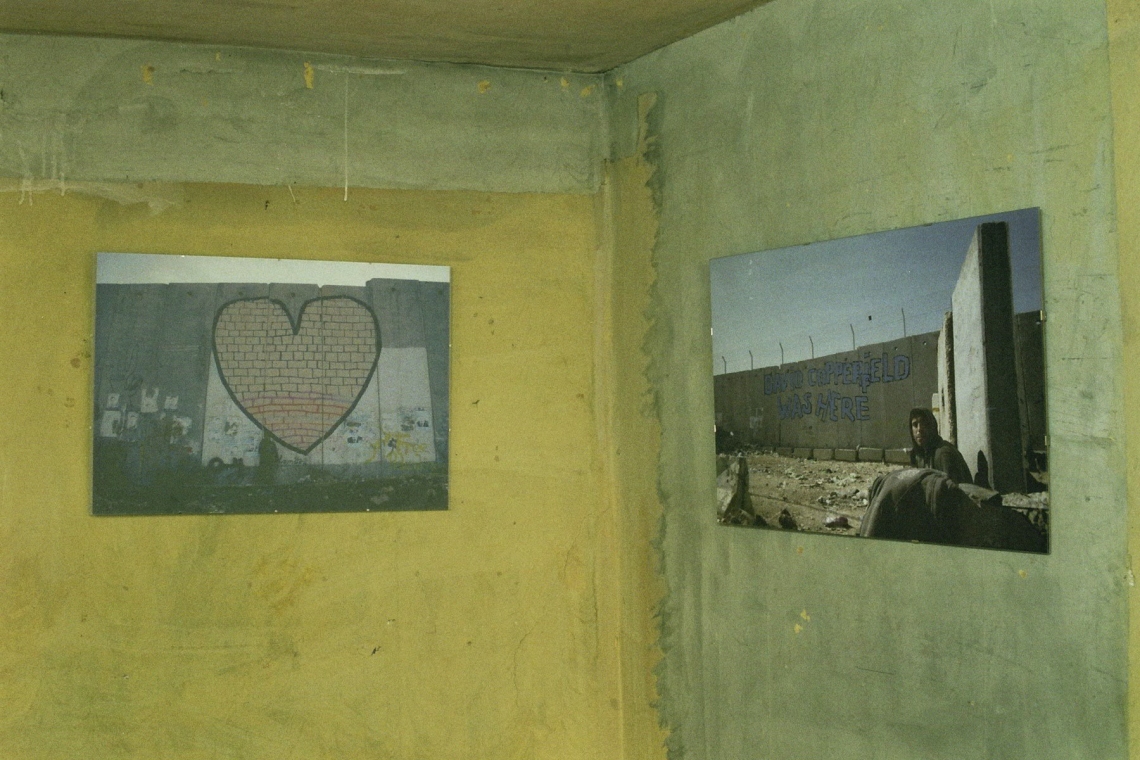 Installationsansicht. Serie "The Wall"