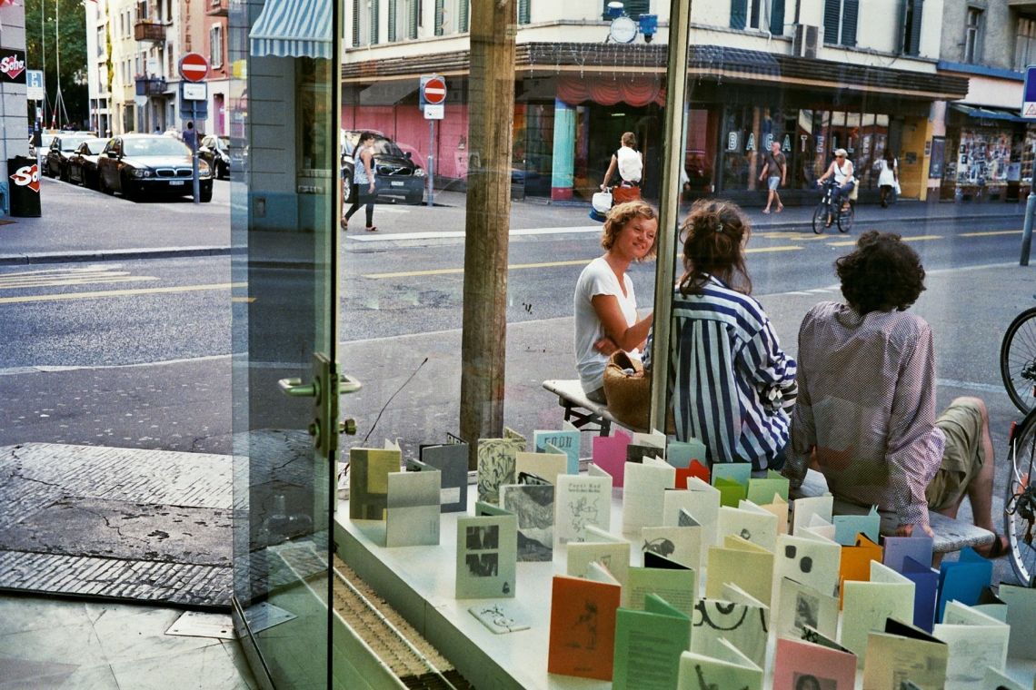 Finissage Zine Libary, message salon 2012