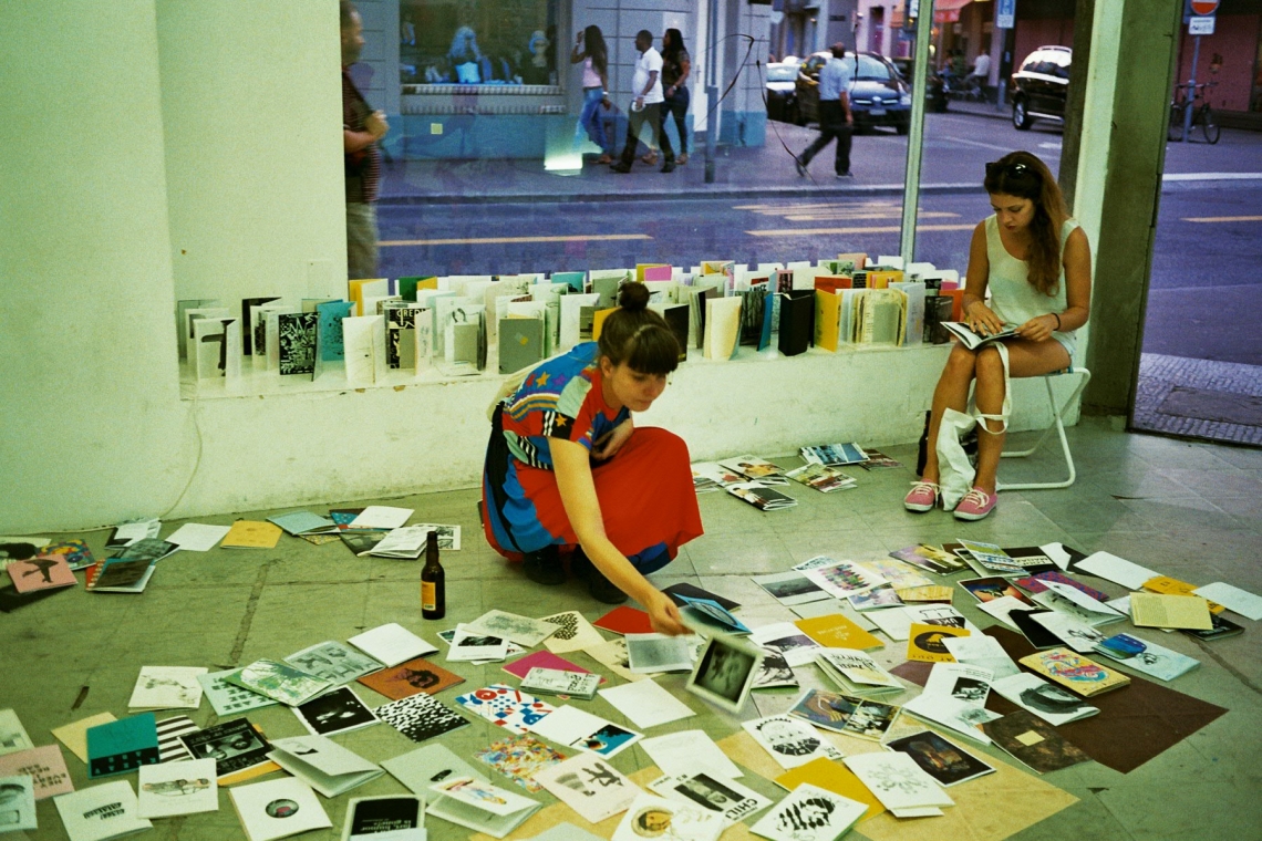 Finissage Zine Libary, message salon 2012