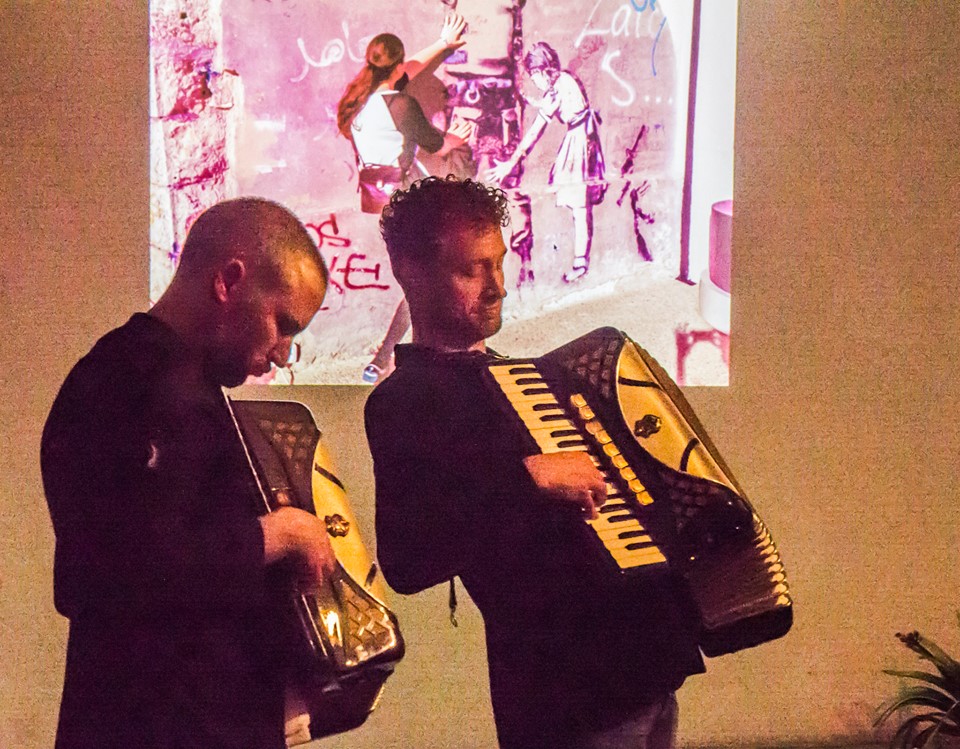 Musik von Binggeli-Meier, message salon embassy 2015. Foto©VadimLevin