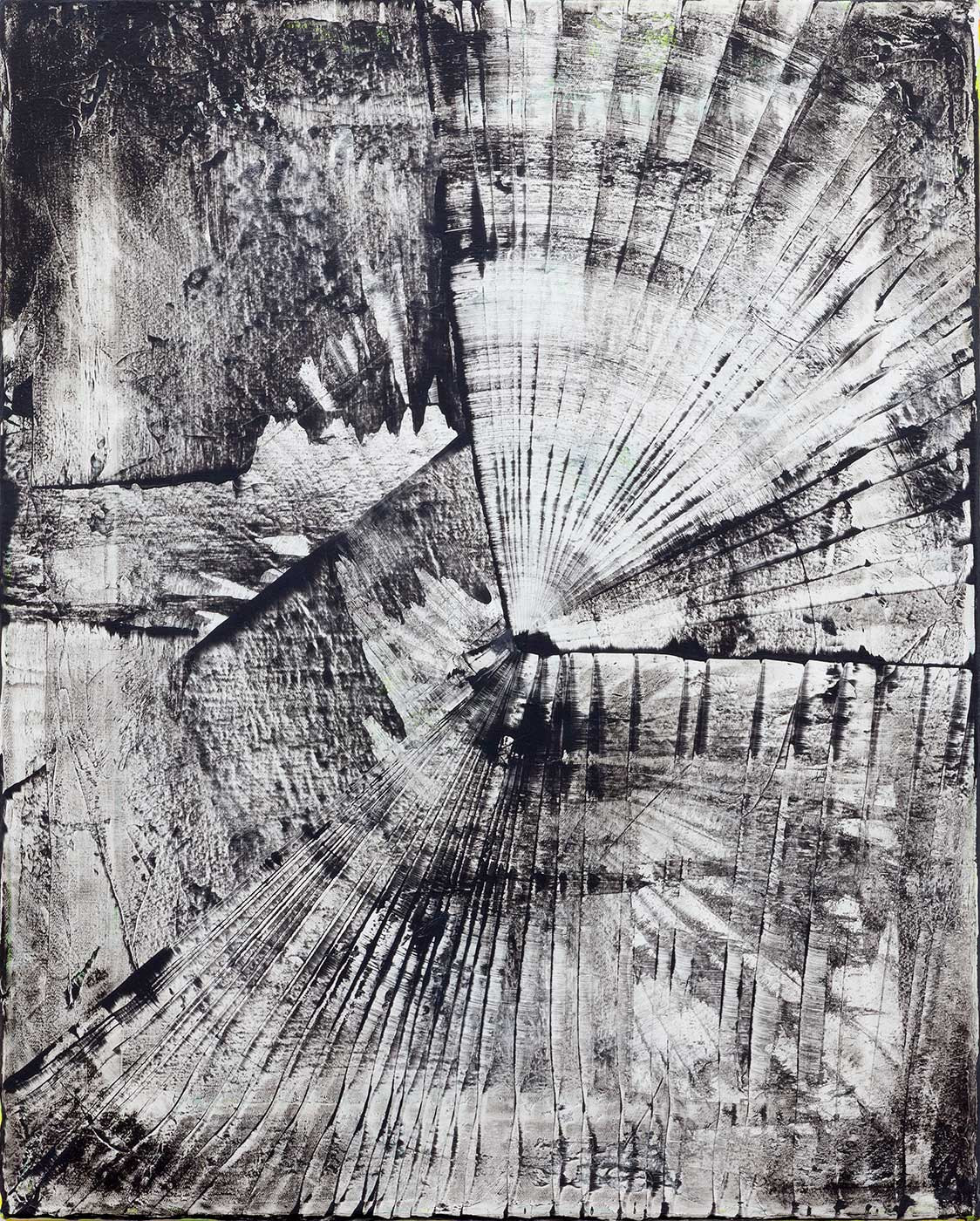 Davix, Untitled, 2017, Acrylic on canvas, 50x40 cm