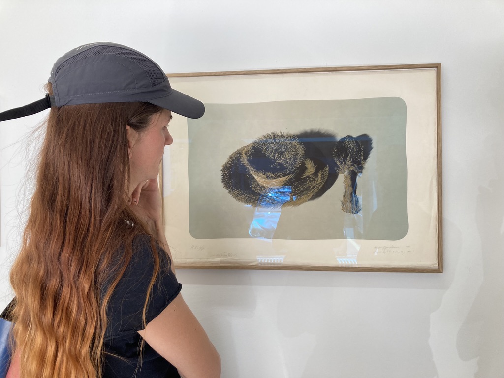 en route mit Madame l'Ambassadeur,  Meret Oppenheim at Galerie Karma International