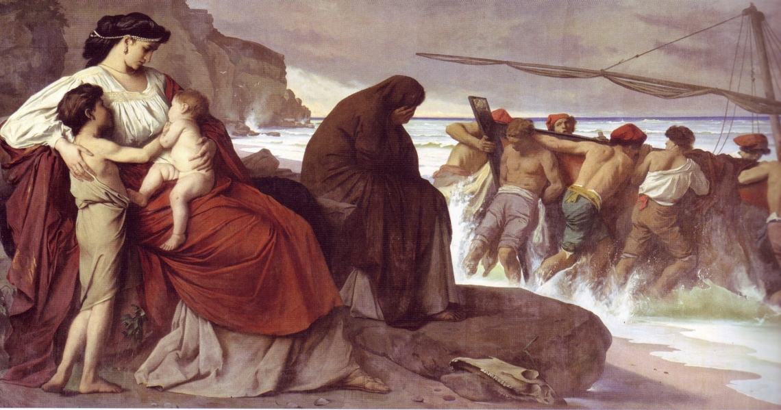 "Medea" Anselm Feuerbach, 1870, Bayerische Staatsgemäldesammlungen 