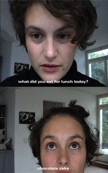 Schoggi, 2009 Videostill