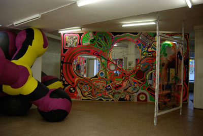 "Oliver Ross und Kerim Seiler stellen aus", 2009, Installationsansichten Parterre Perla-Mode Fotos: Felipe Mujica