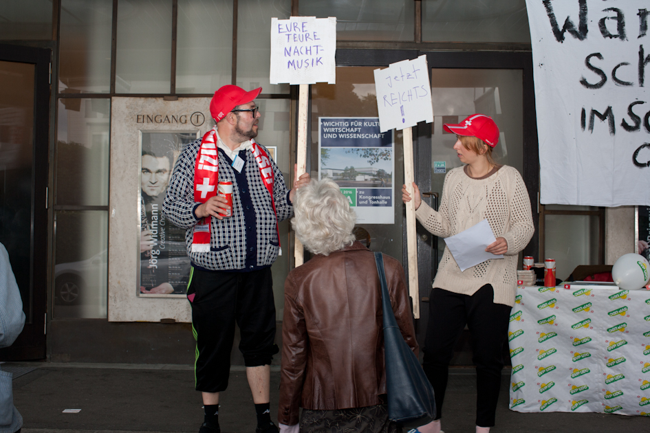 message salon ensemble zu Besuch in der Tonhalle, Mark Divo und Laura Lazura ©2016 Ruth Erdt  