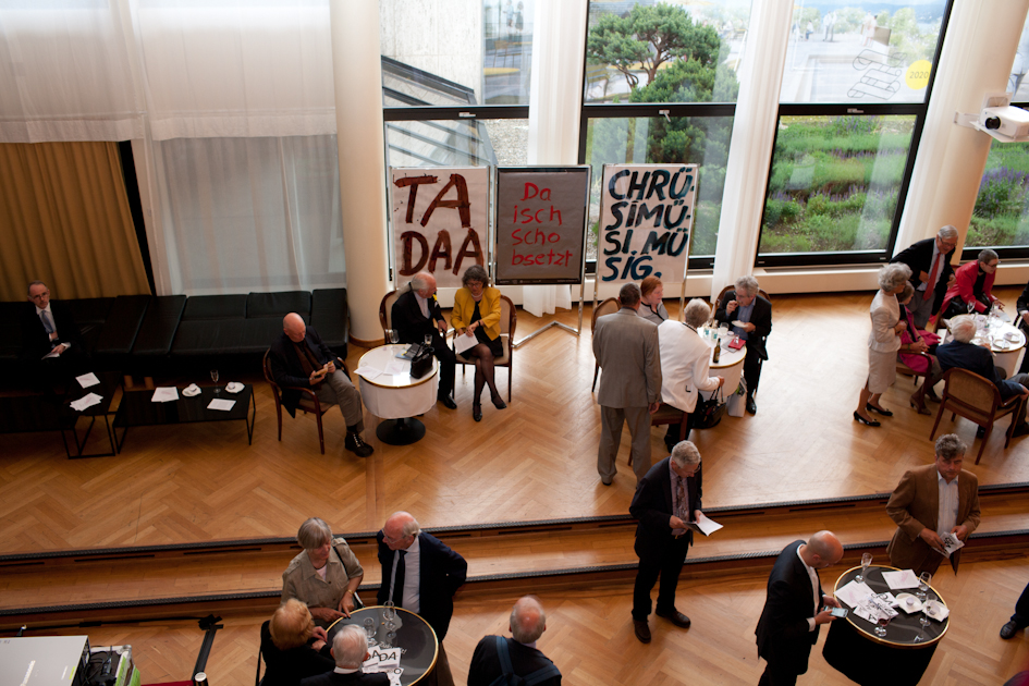 message salon ensemble zu Besuch in der Tonhalle, Alexis Saile. ©2016 Ruth Erdt  