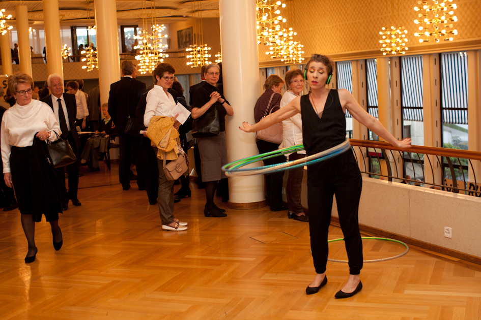 message salon ensemble zu Besuch in der Tonhalle , Reni Hardmeier.©2016 Ruth Erdt  