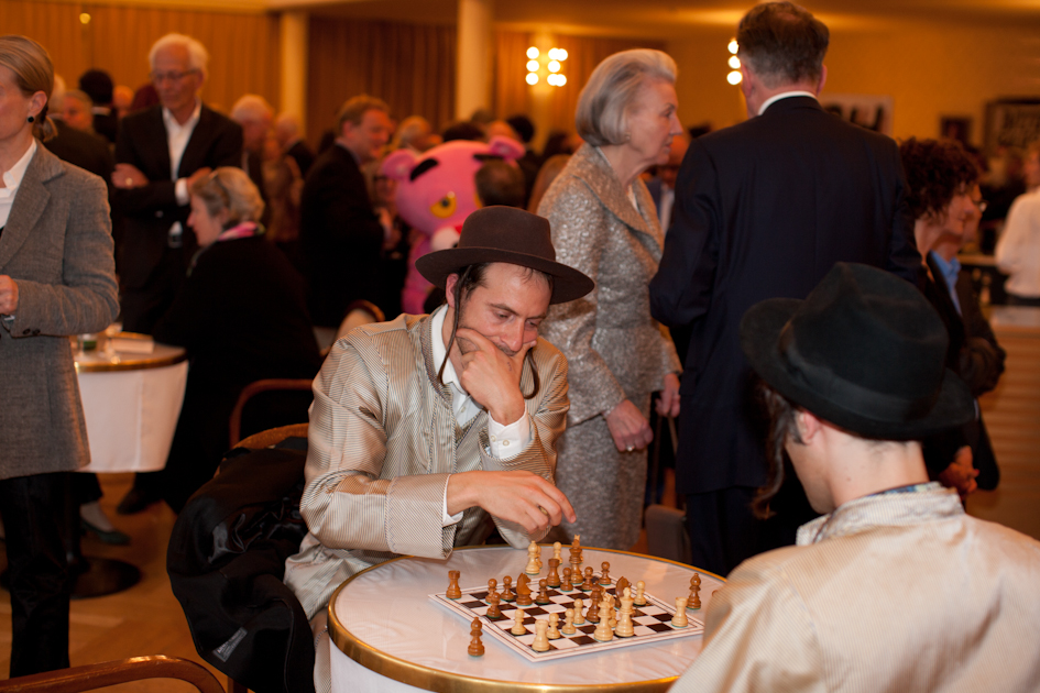 message salon ensemble zu Besuch in der Tonhalle, Veli&Amos und Pink Panther.©2016 Ruth Erdt  