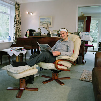 © Who is Who? by Niklaus Spoerri Zurich:
Andy Cobb alias Roger Federer