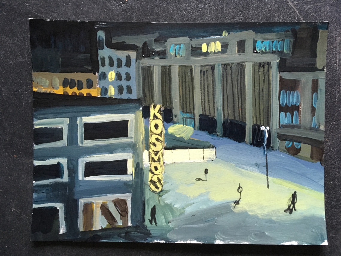 Anna Lukashesky "Kosmos", Studie 2017