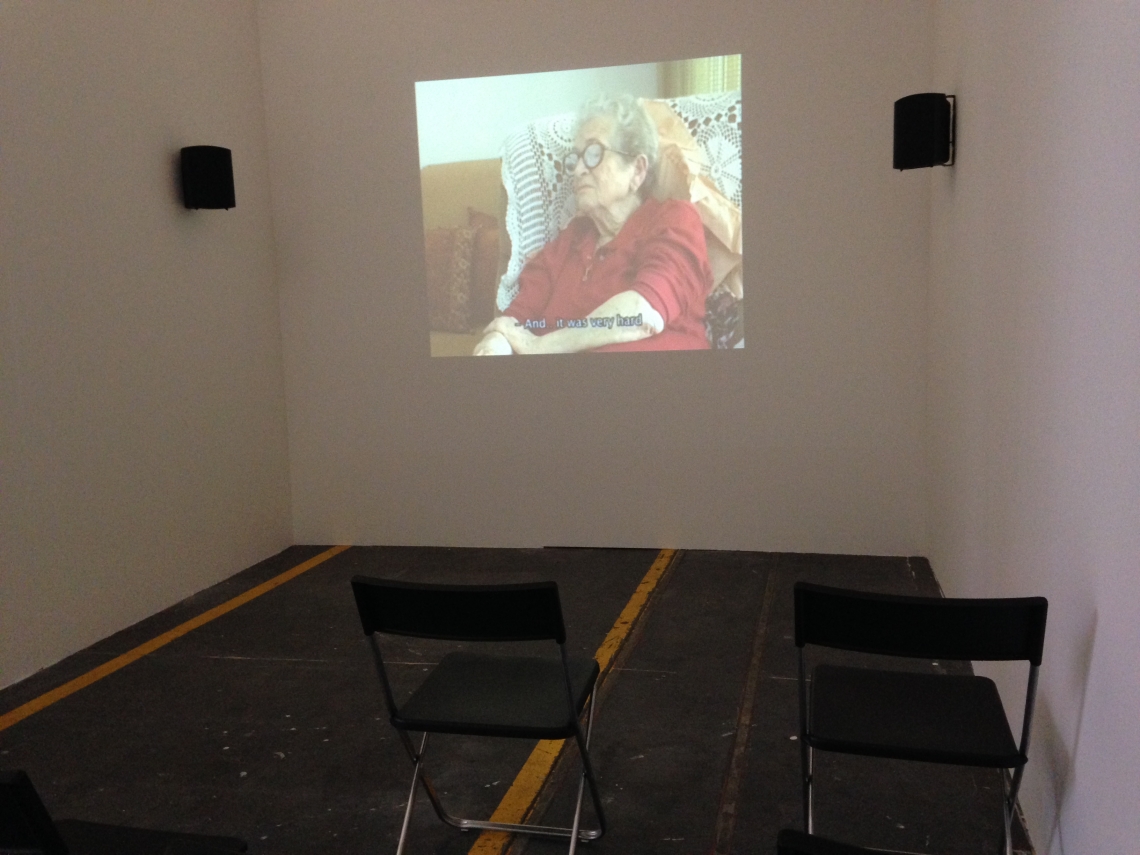 Roy Menachem Markovich "... and we worked" 2012, Kunst 13 Zurich 2013