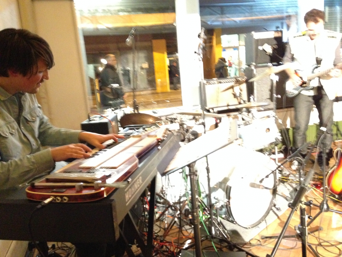 Trabant Echo, Konzert in der Perla-Mode