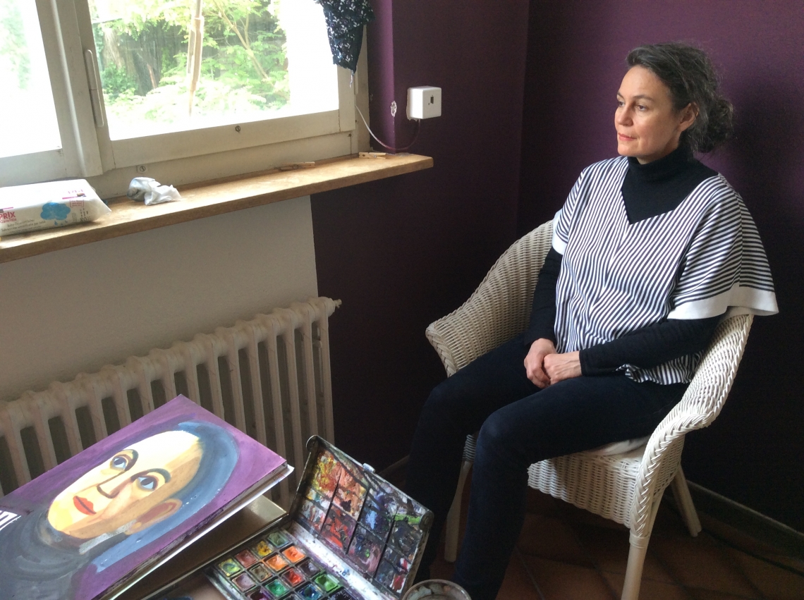 Porträtstudio, message salon embassy 2015