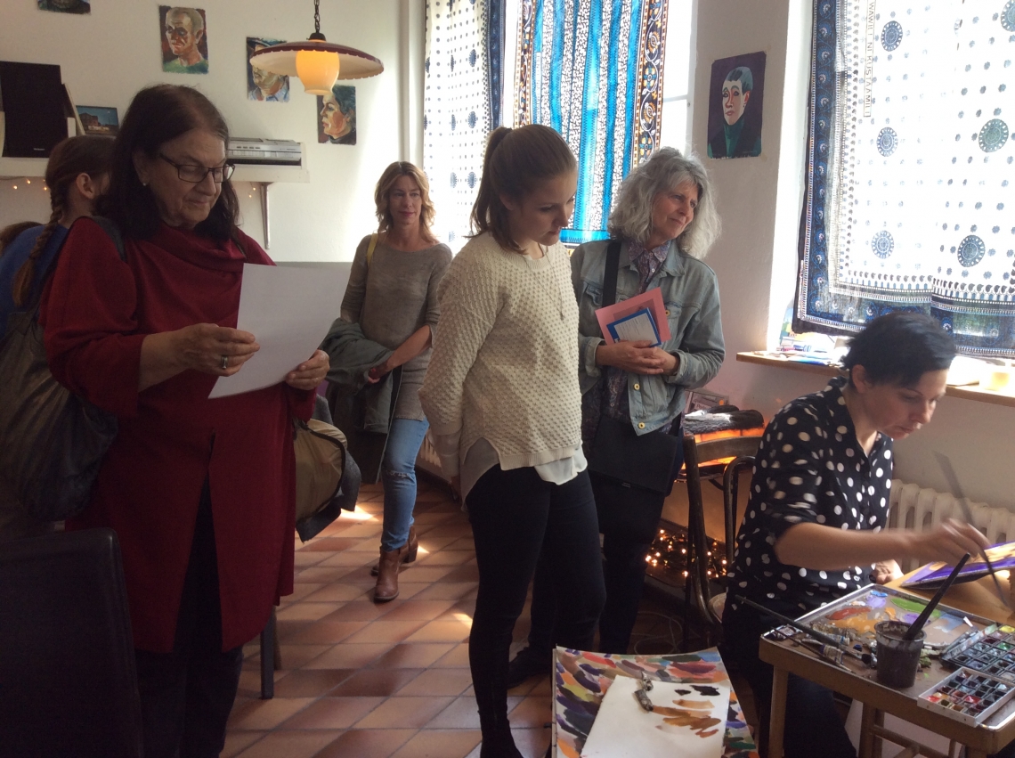 Porträtstudio, message salon embassy 2015