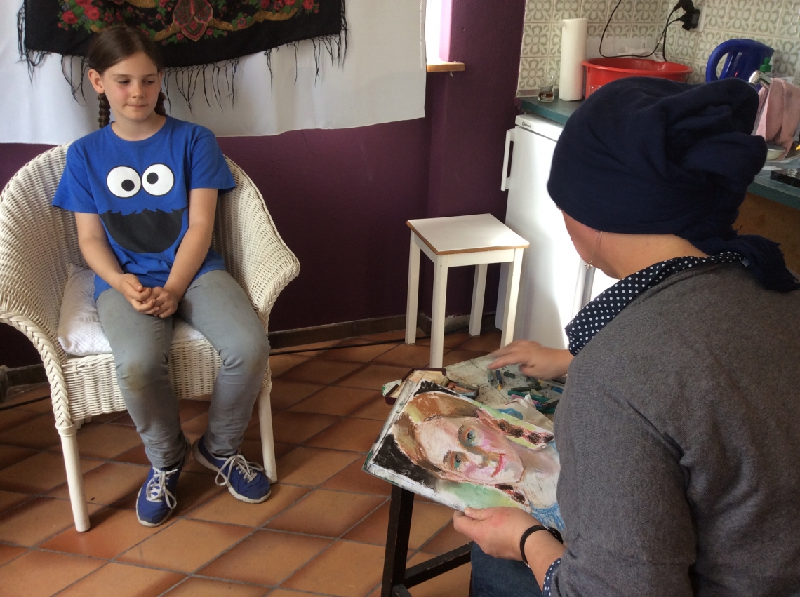 Porträtstudio, message salon embassy 2015