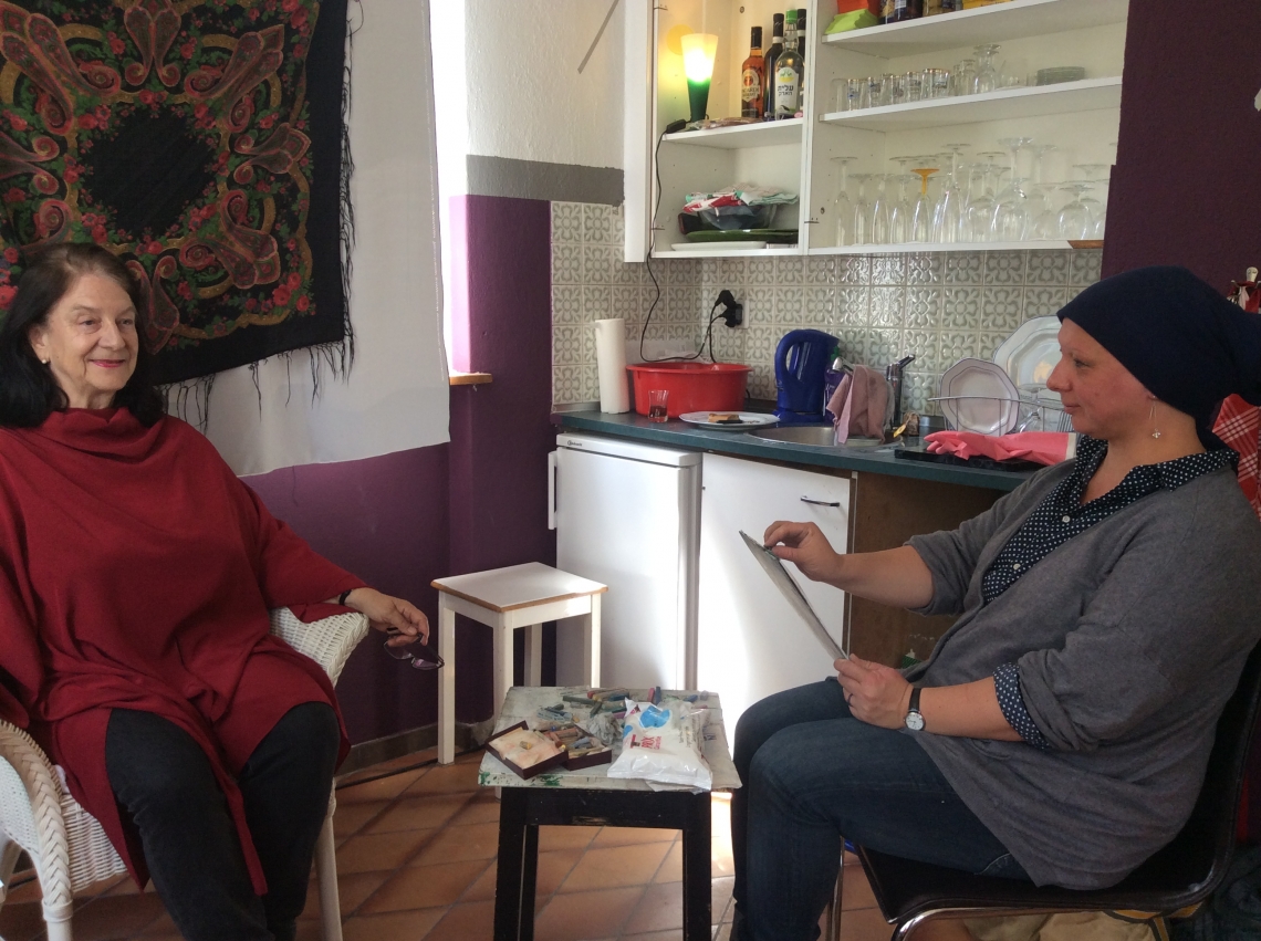 Porträtstudio, message salon embassy 2015