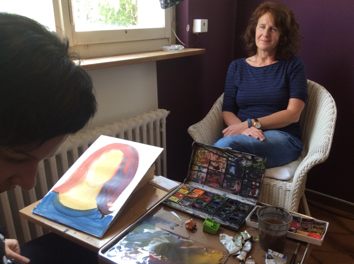 Porträtstudio, message salon embassy 2015