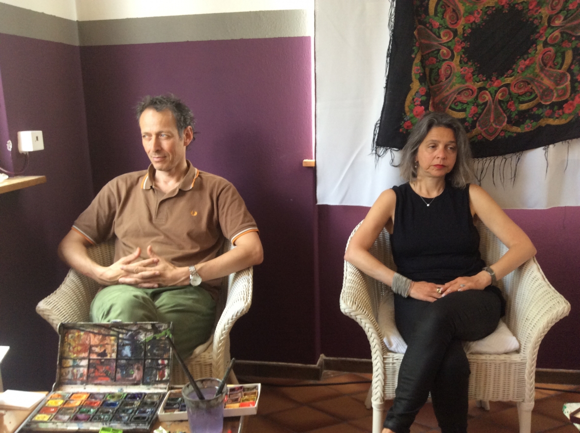 Porträtstudio, message salon embassy 2015