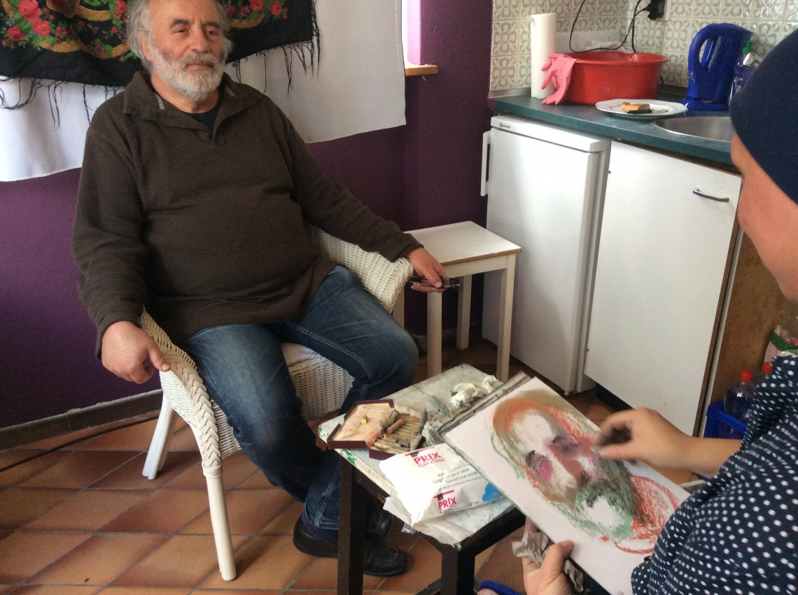 Porträtstudio, message salon embassy 2015