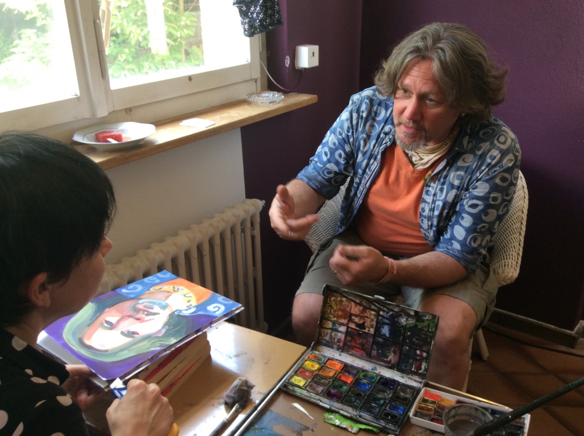 Porträtstudio, message salon embassy 2015