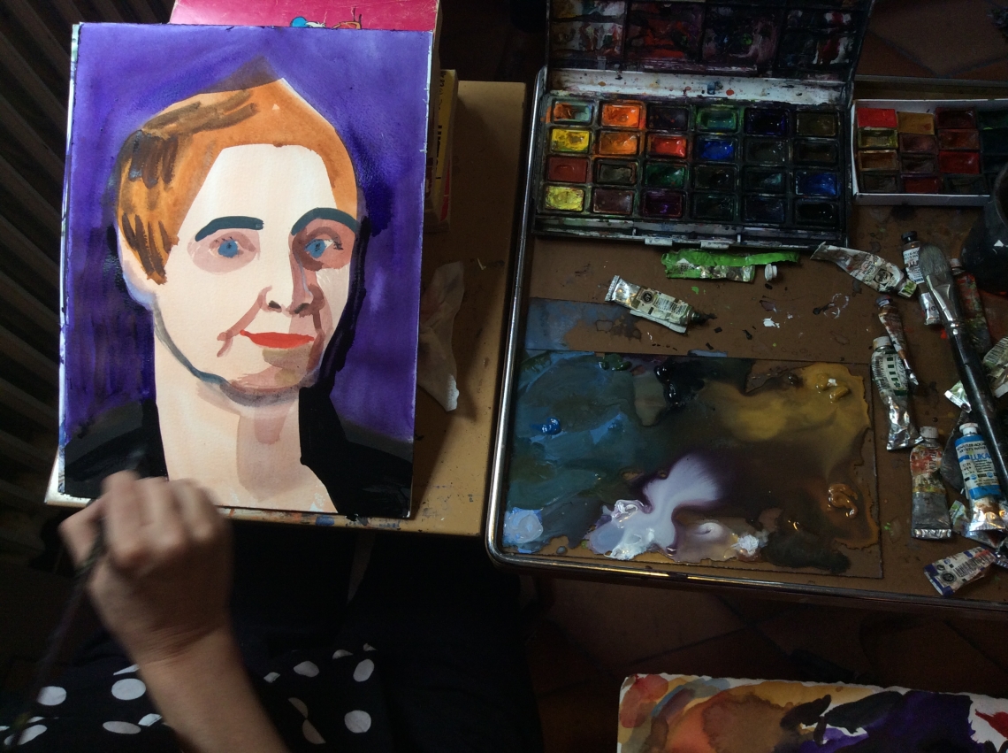 Porträtstudio, message salon embassy 2015