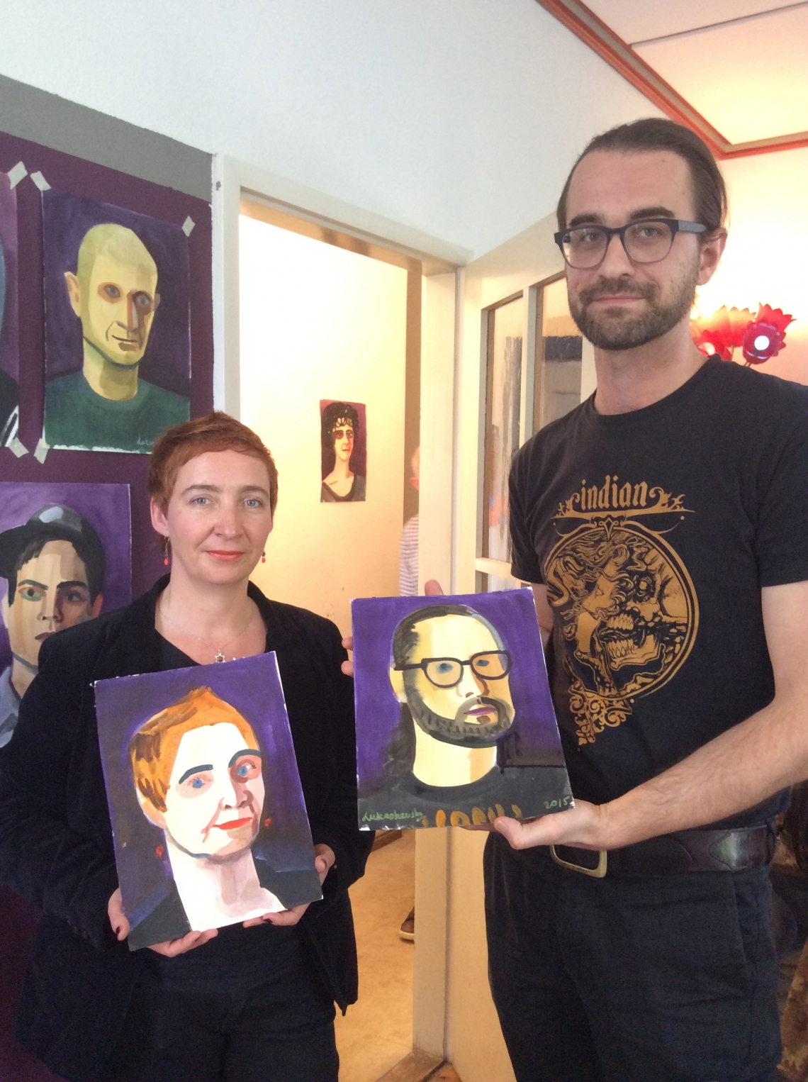 Porträtstudio, message salon embassy 2015