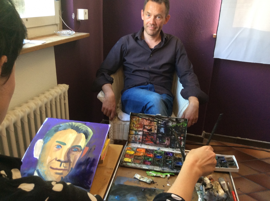 Porträtstudio, message salon embassy 2015