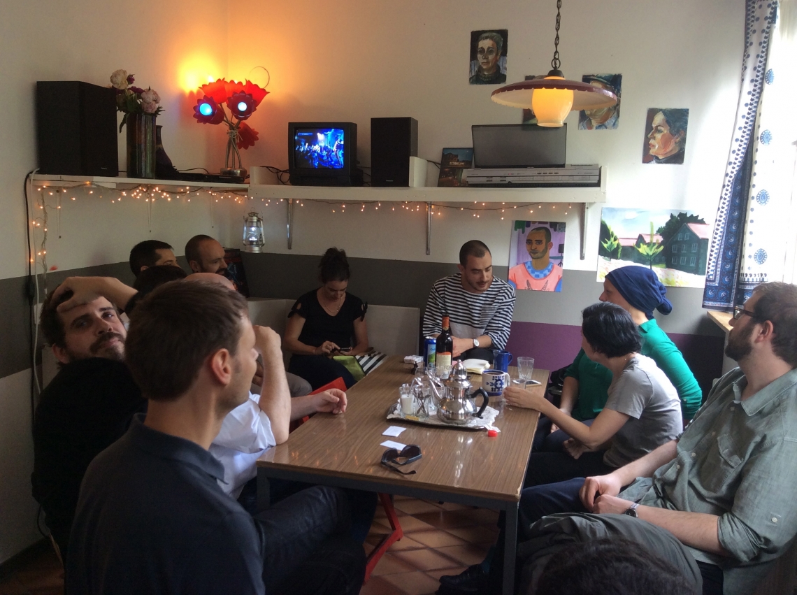 Le salon dans le Salon. Giorgio Iemmolo in conversation with Anna lukashevsky and Maria Pominksi