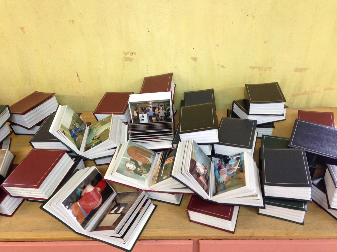 message salon history 1996-2013, Installationsansicht