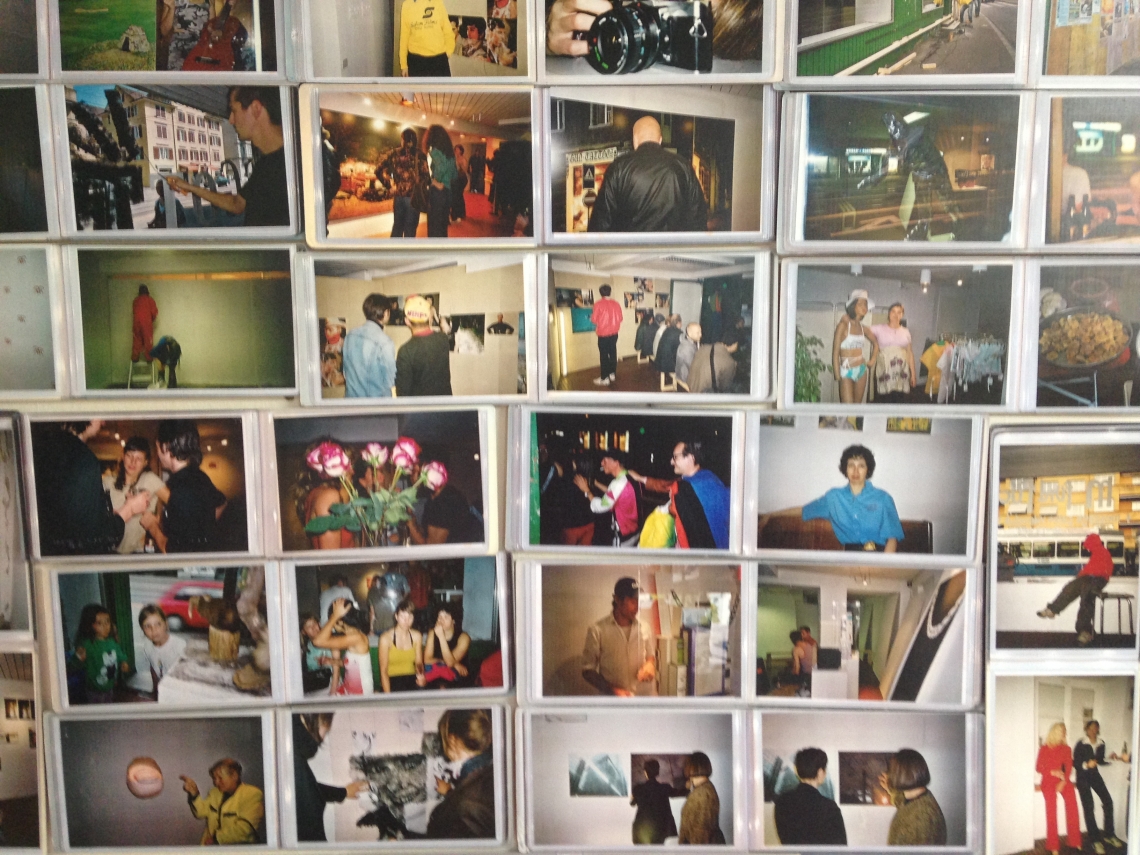 message salon history 1996-2013, Installationsansicht