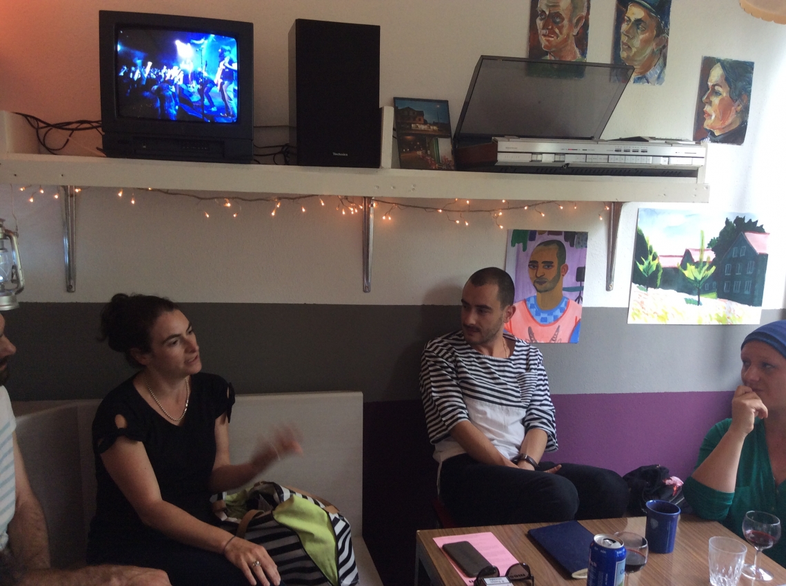 Le salon dans le Salon. Giorgio Iemmolo in conversation with Anna lukashevsky and Maria Pominksi