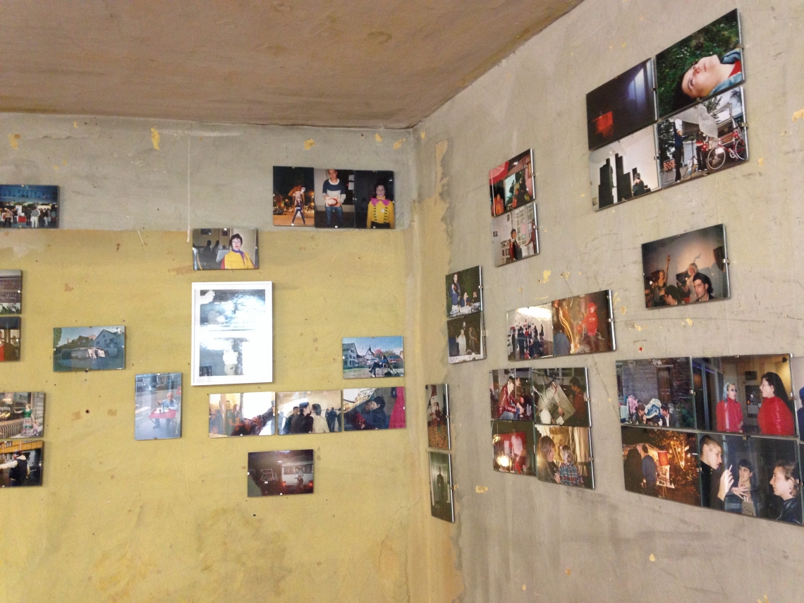 message salon history 1996-2013, Installationsansicht