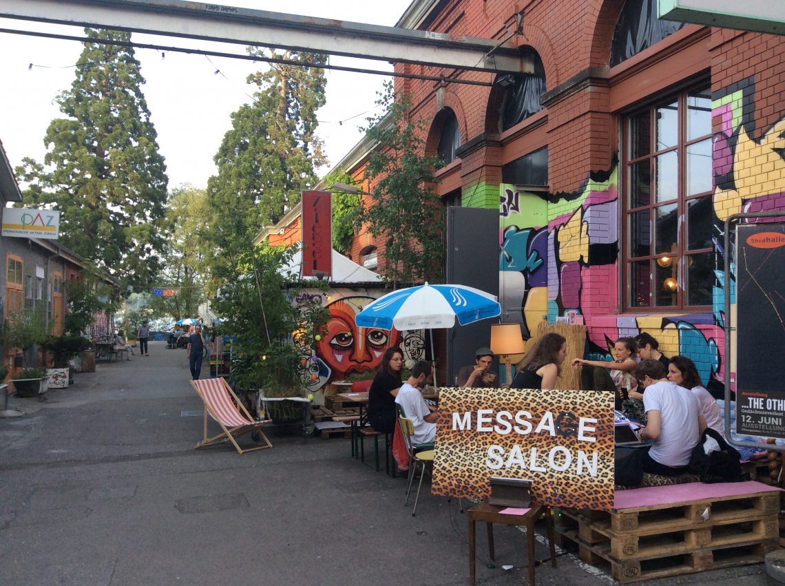 Die Zürcher Restspiele – Texttape, message salon, Rote Fabrik