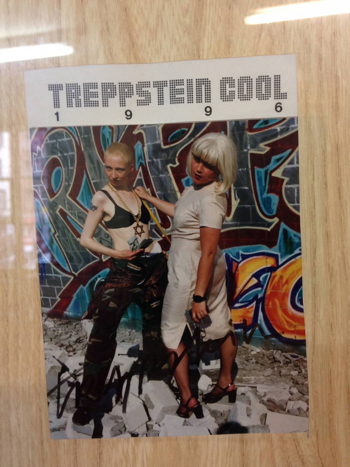 message salon history 1996-2013, Treppstein 1996