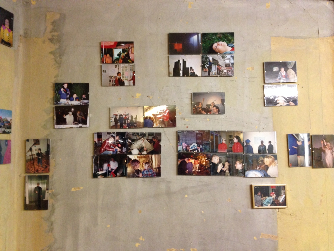 message salon history 1996-2013, Installationsansicht