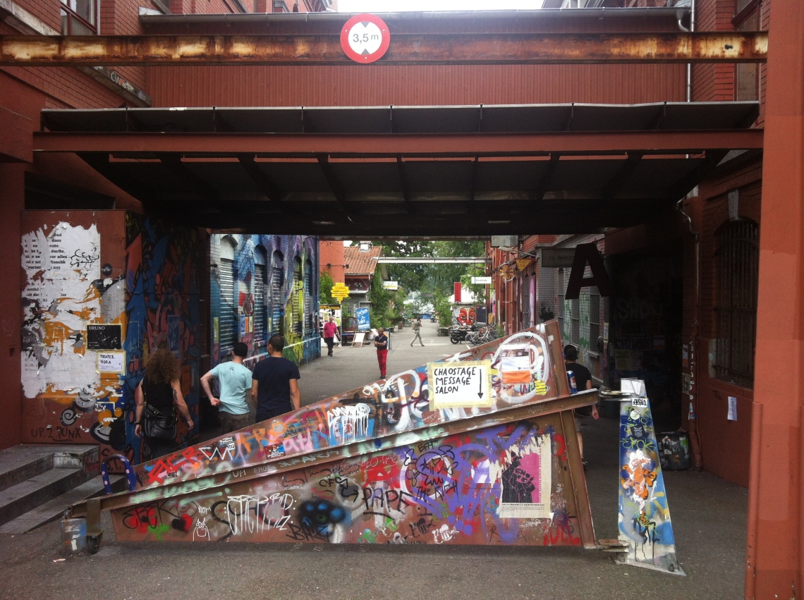 Chaostage in der Roten Fabrik