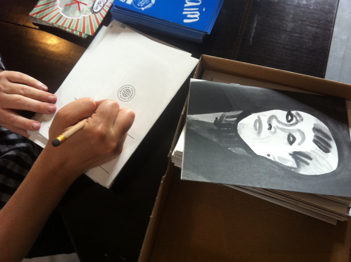 message salon embassy Zine: "Zürich – Anna Lukashevsky"  80 Copies. Signiert und nummeriert