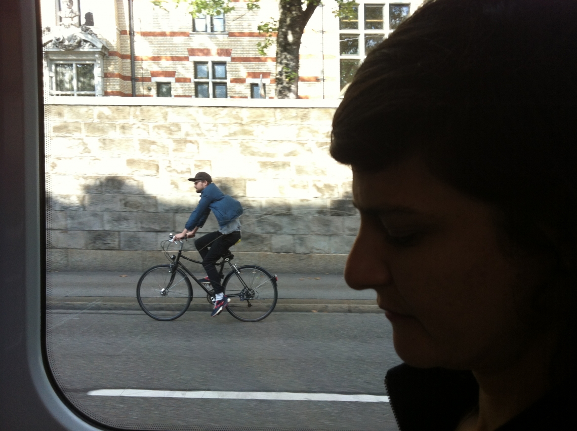 on the road with  lithuanian artist Jokūbas Čižikas  