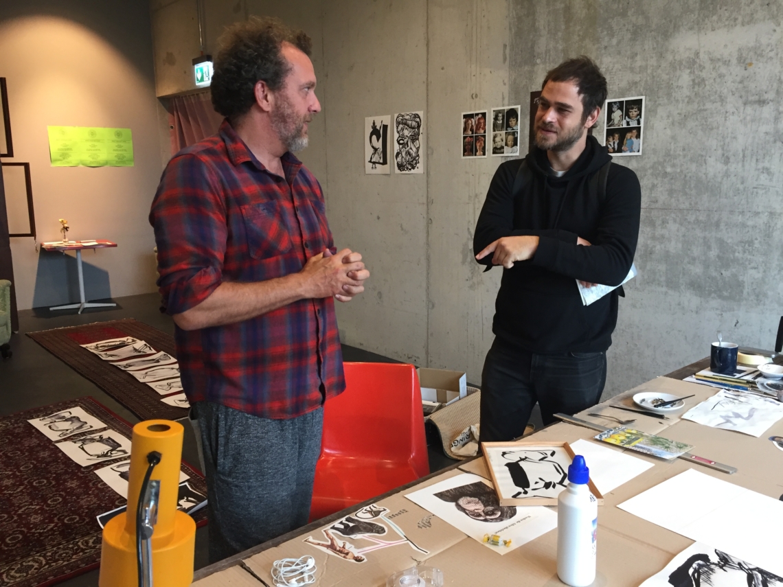 In the studio: Rich Bott meets israeli artist Eran Nave

