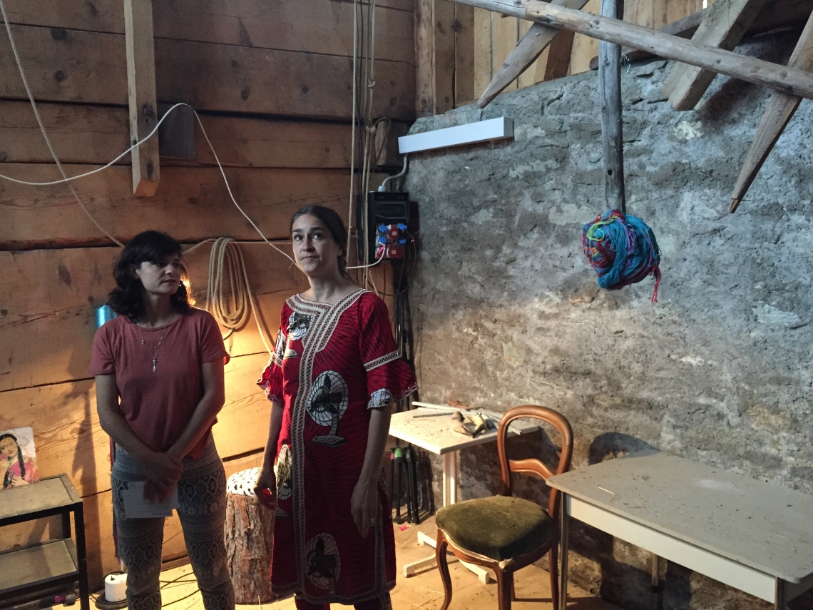 Ella meets soundartist Stini Arn