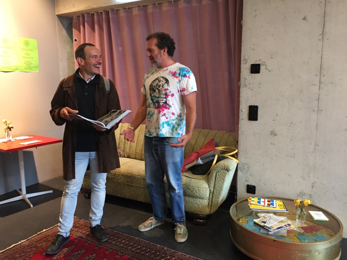 In the studio: Rich Bott meets swiss artist Martin Chramosta