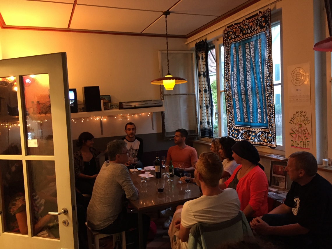 Le salon dans le Salon with Urs August Steiner and Giorgio Iemmolo