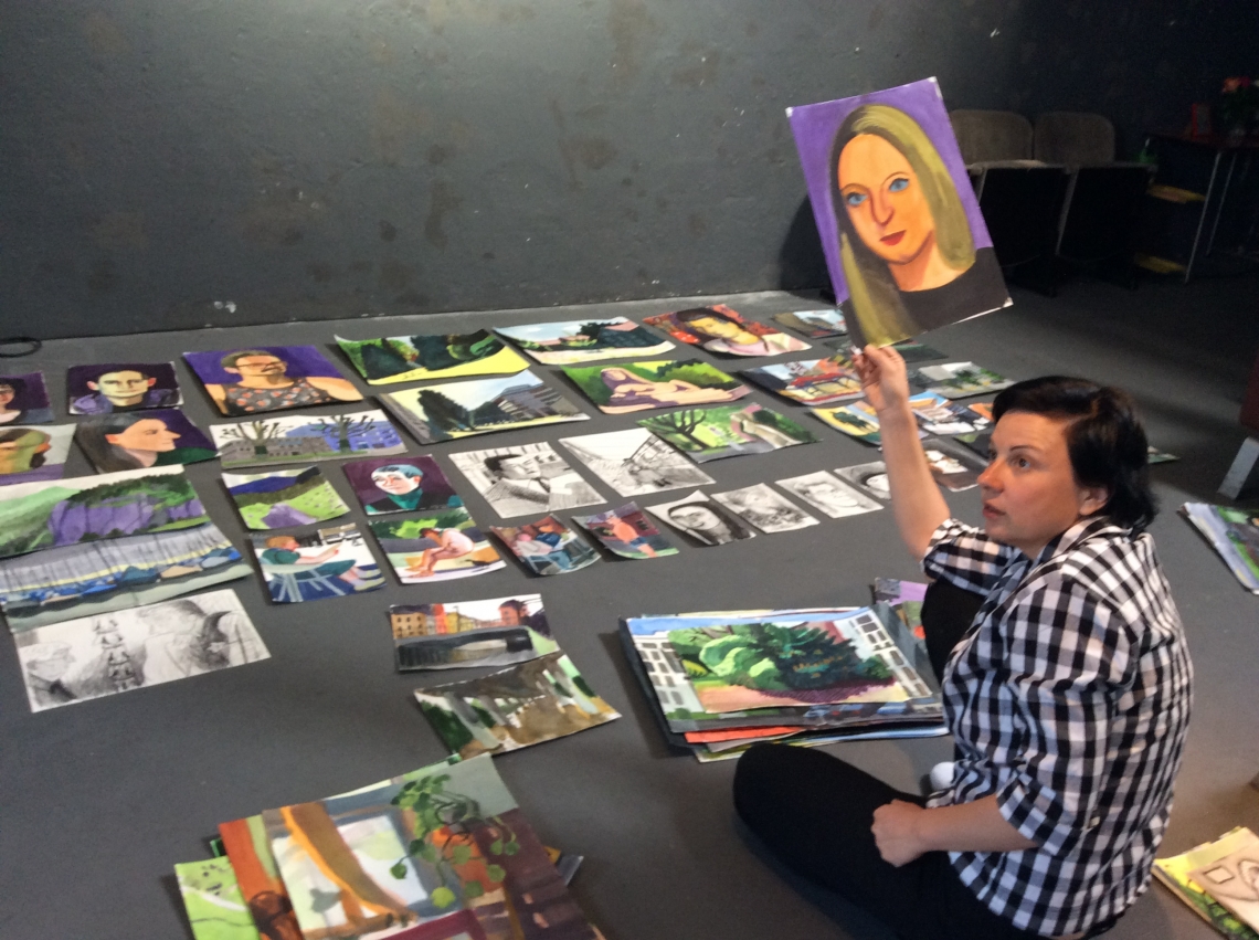 Anna Lukashevsky, Vernissage