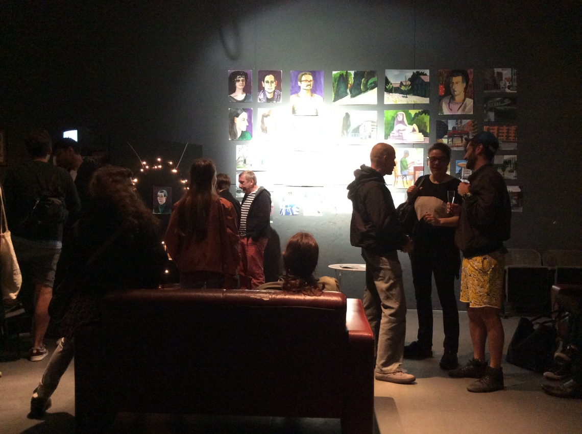 Anna Lukashevsky, Presentation of original paintings and drawings, Zurich 2015