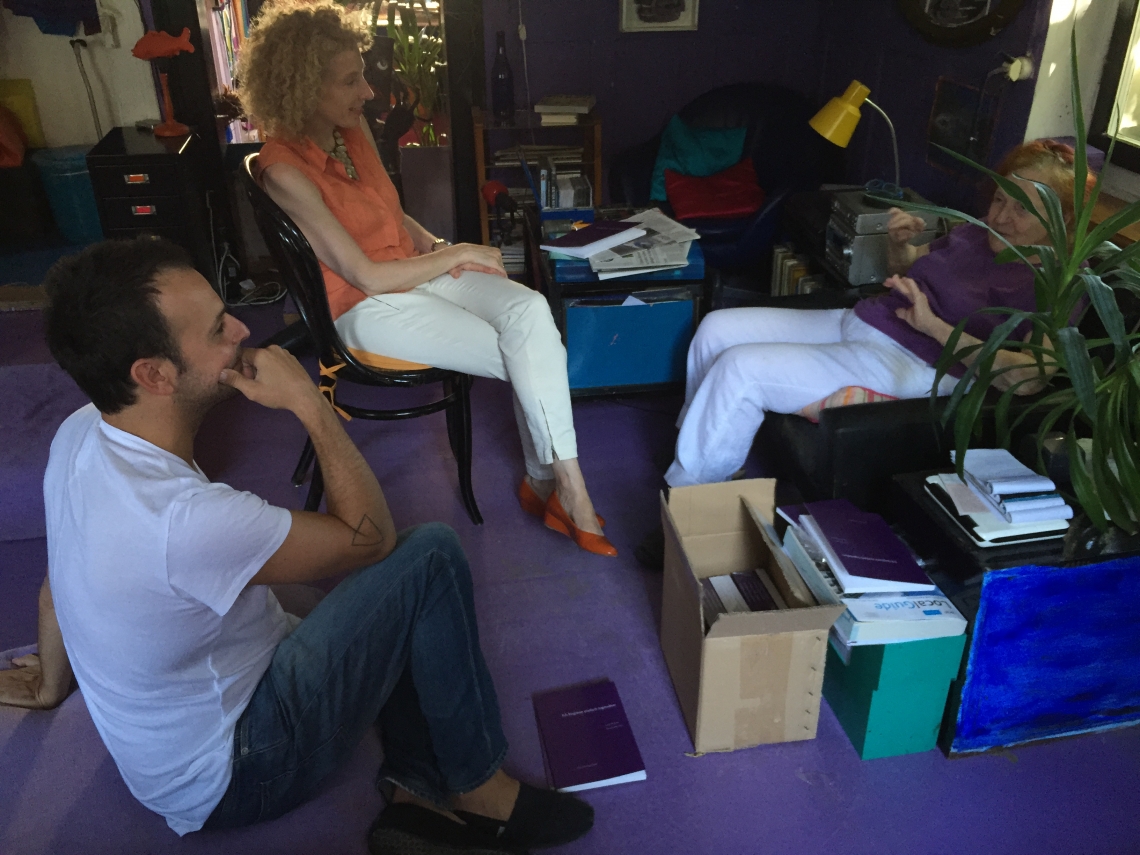 Visit Artist Liane Browar  in her Fasnachtskabinett,  with Karen Roth Krauthammer