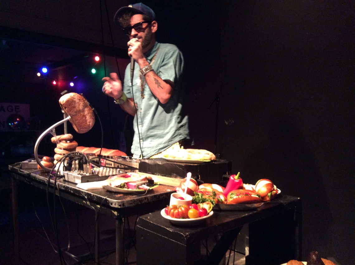 Señor Sandwich, message salon, Rote Fabrik Zurich 2015