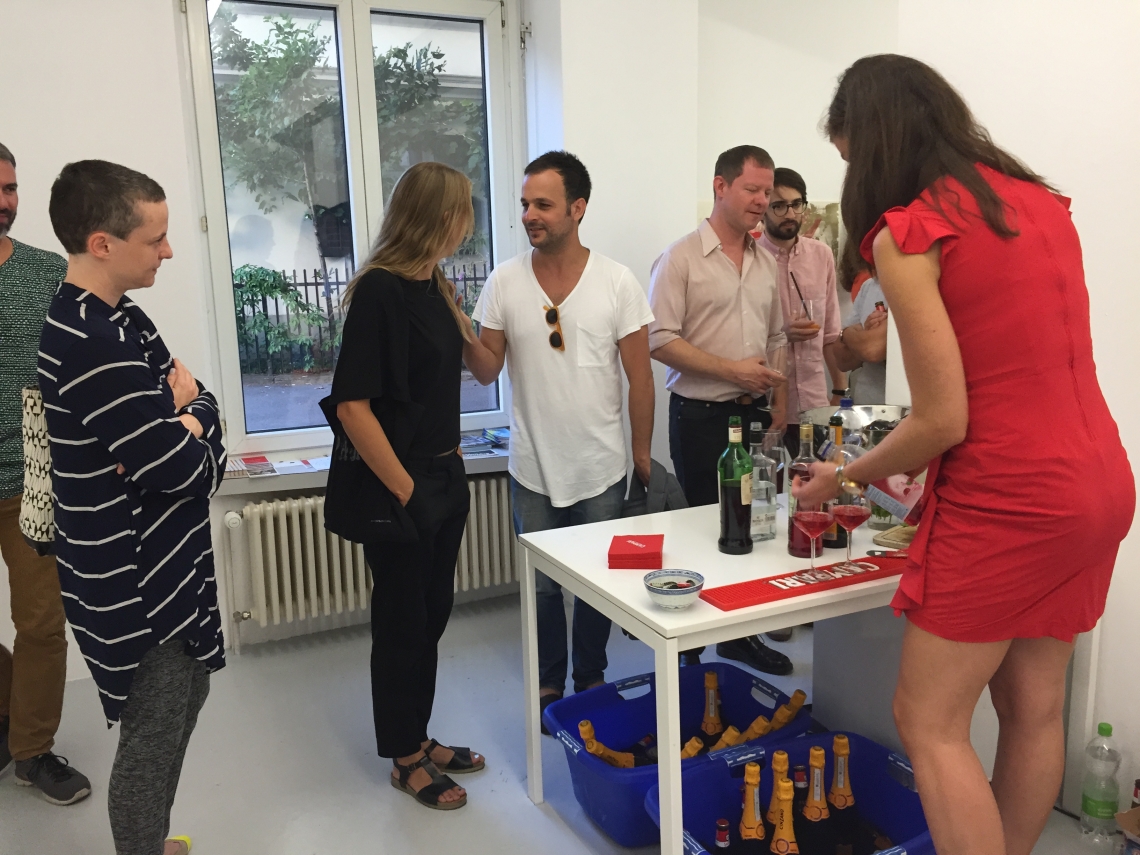 Zurich season gallery openings, meeting Jenny Rova 