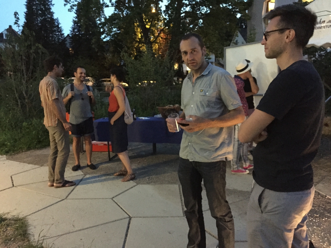 "Around The Corner" by Navid Tschopp, with Andreas Marti, Rémi Jaccard, Valentina Pini